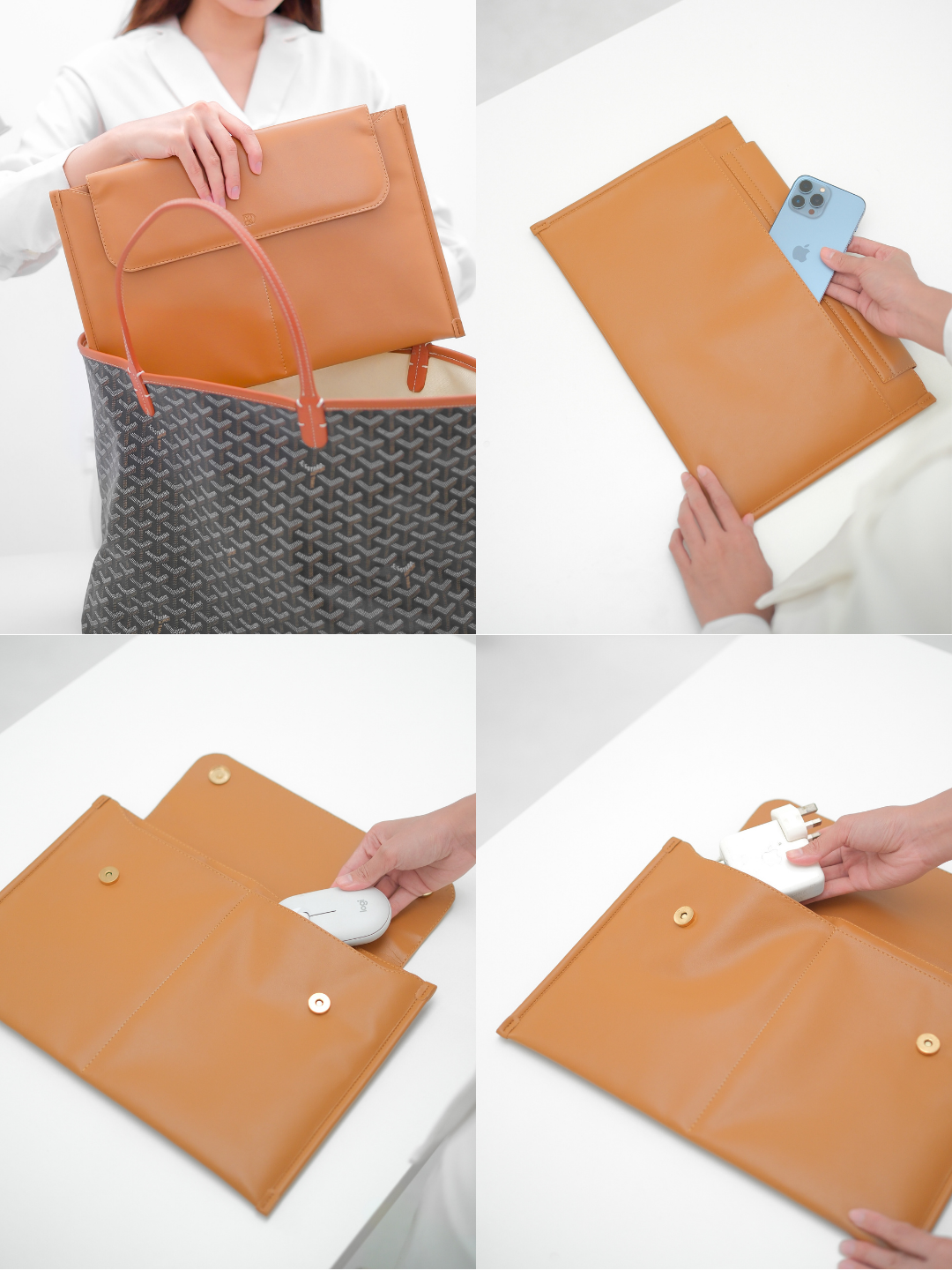 D’RENBELLONY - Tesla Laptop Case Tas Slim Laptop Tablet