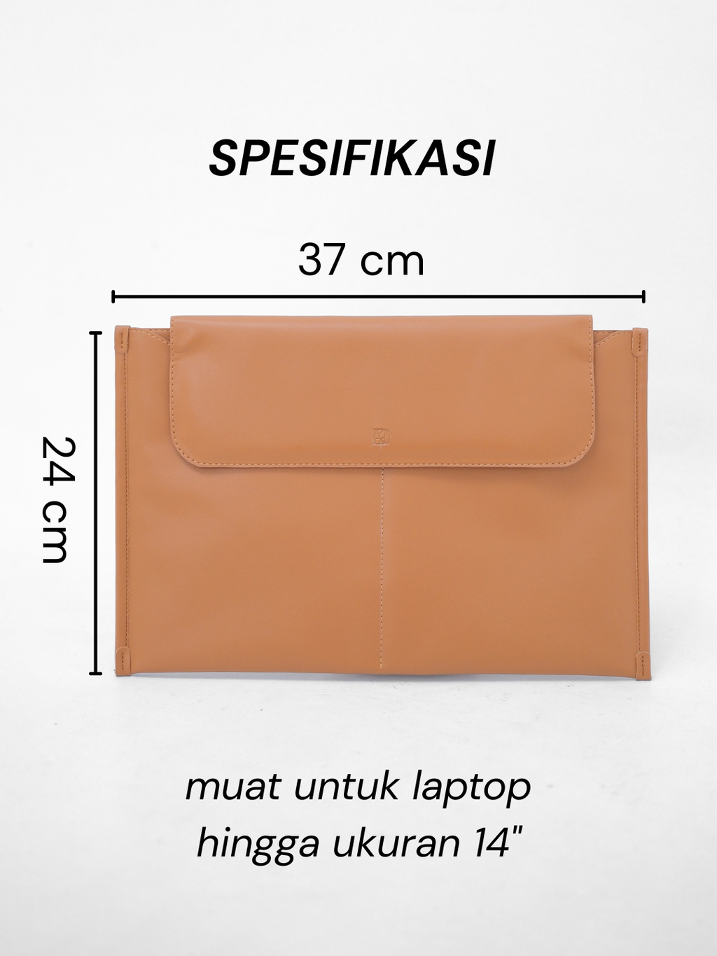 D’RENBELLONY - Tesla Laptop Case Tas Slim Laptop Tablet