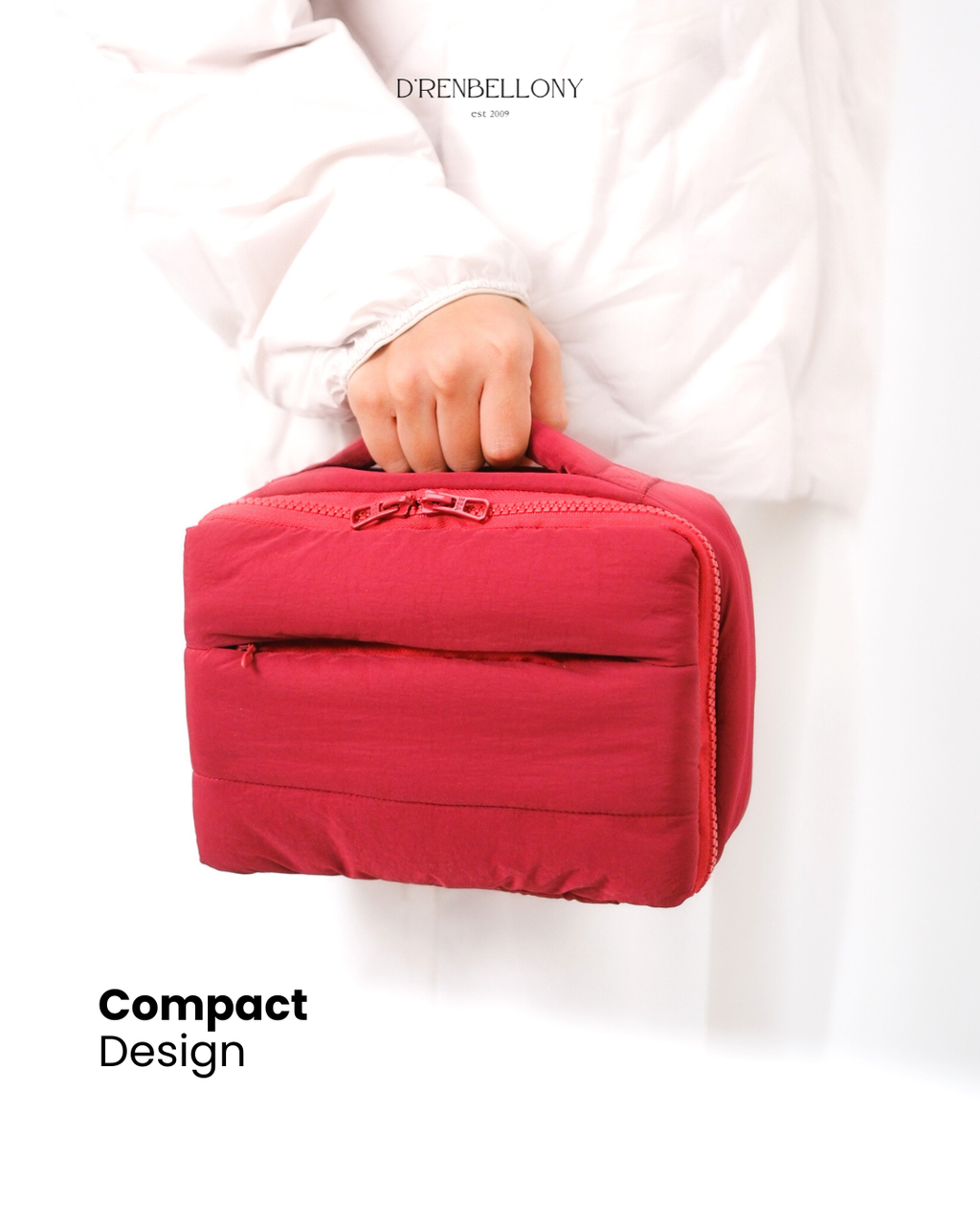 HUDSON Puffy Toiletries Organizer