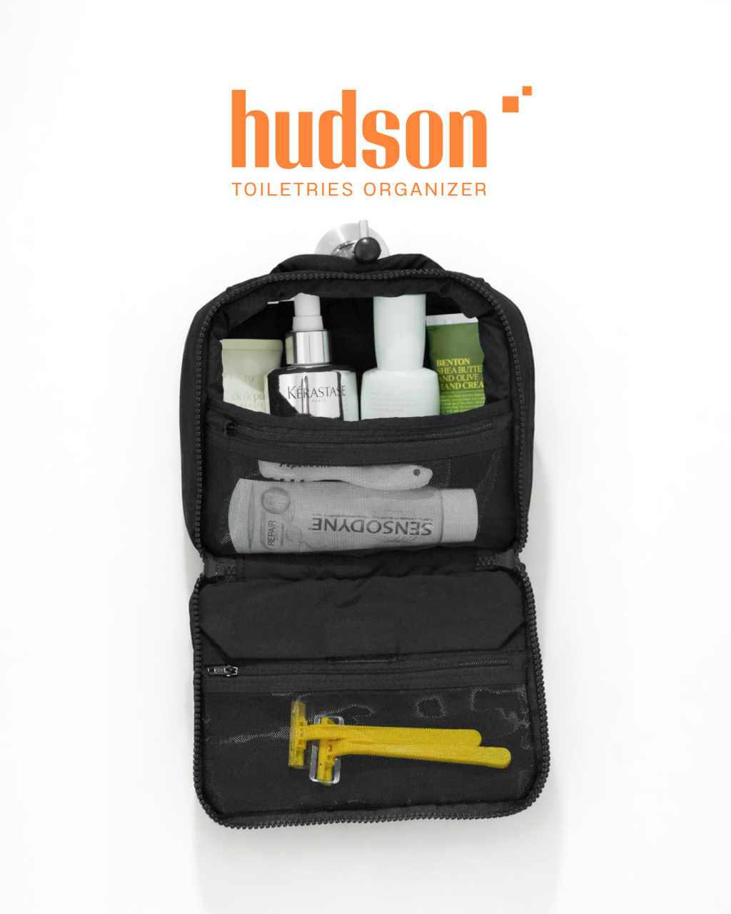 HUDSON Puffy Toiletries Organizer