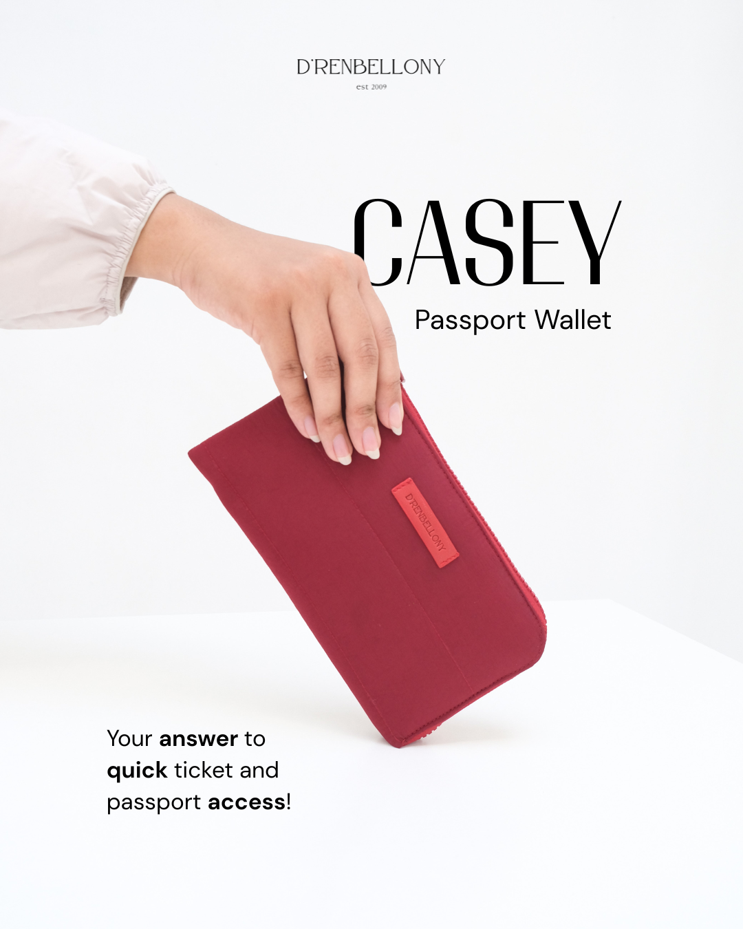 PORTA Puffy Passport Wallet