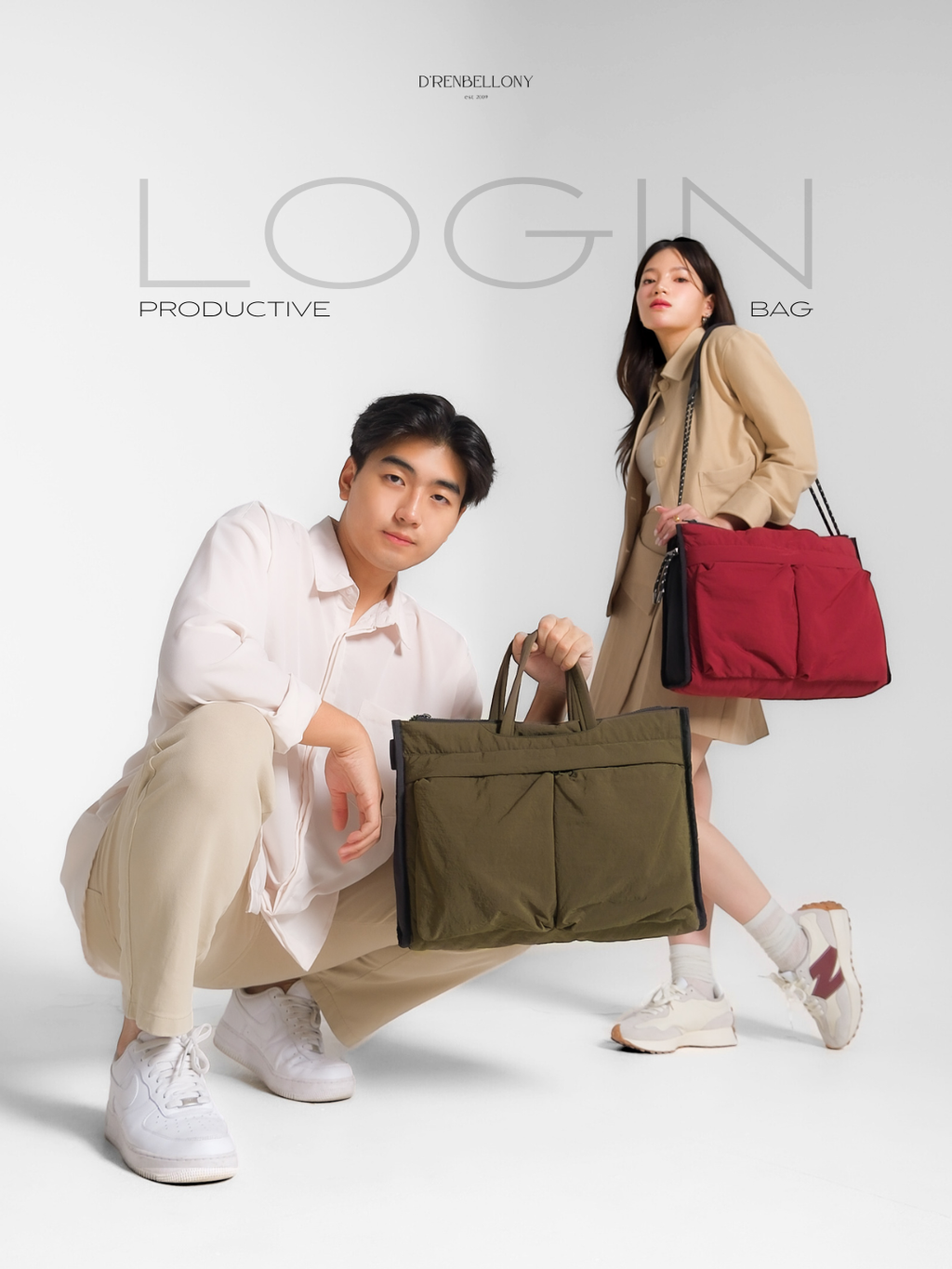 LOGIN Laptop Bag