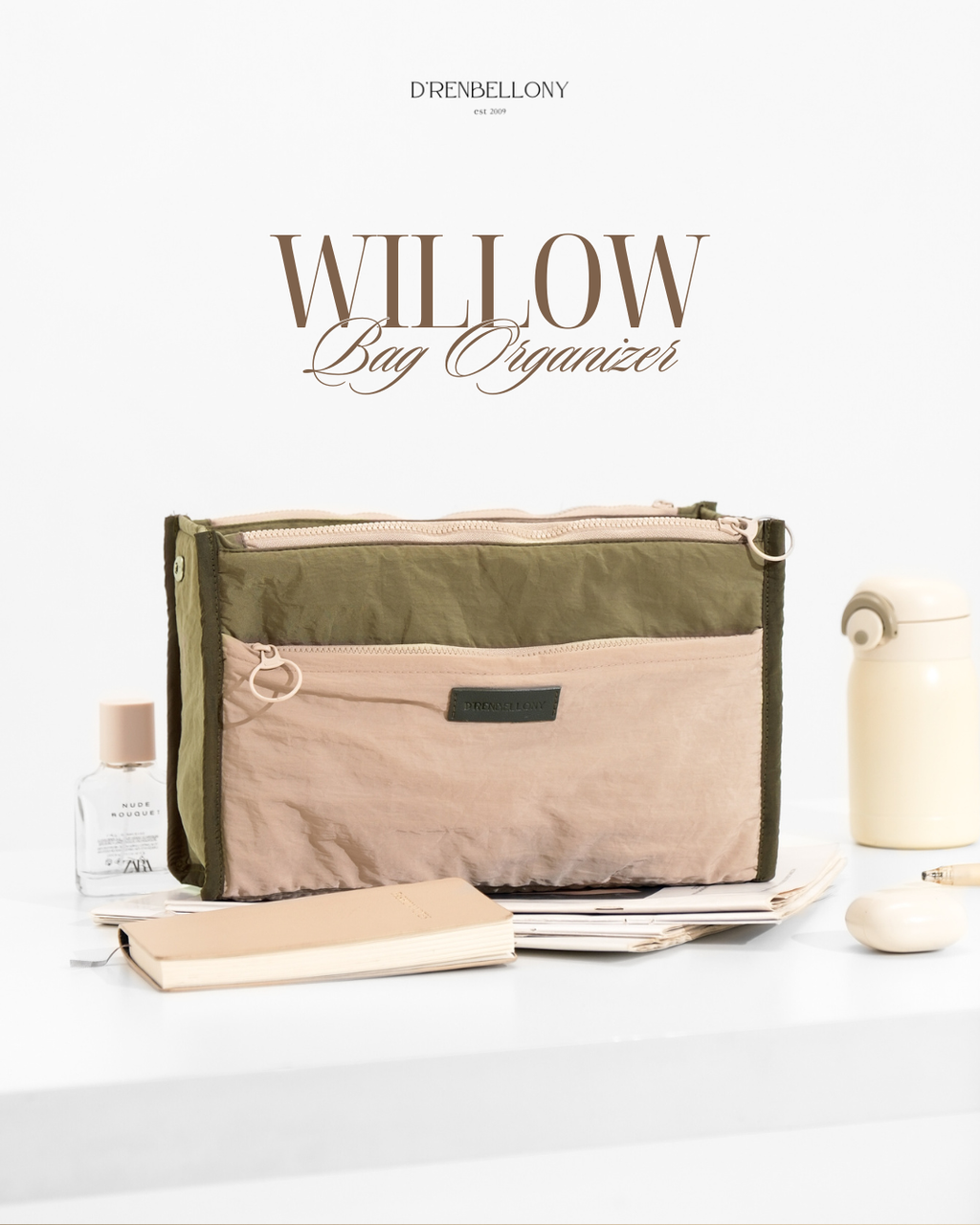 WILLOW Bag Organizer Puffy