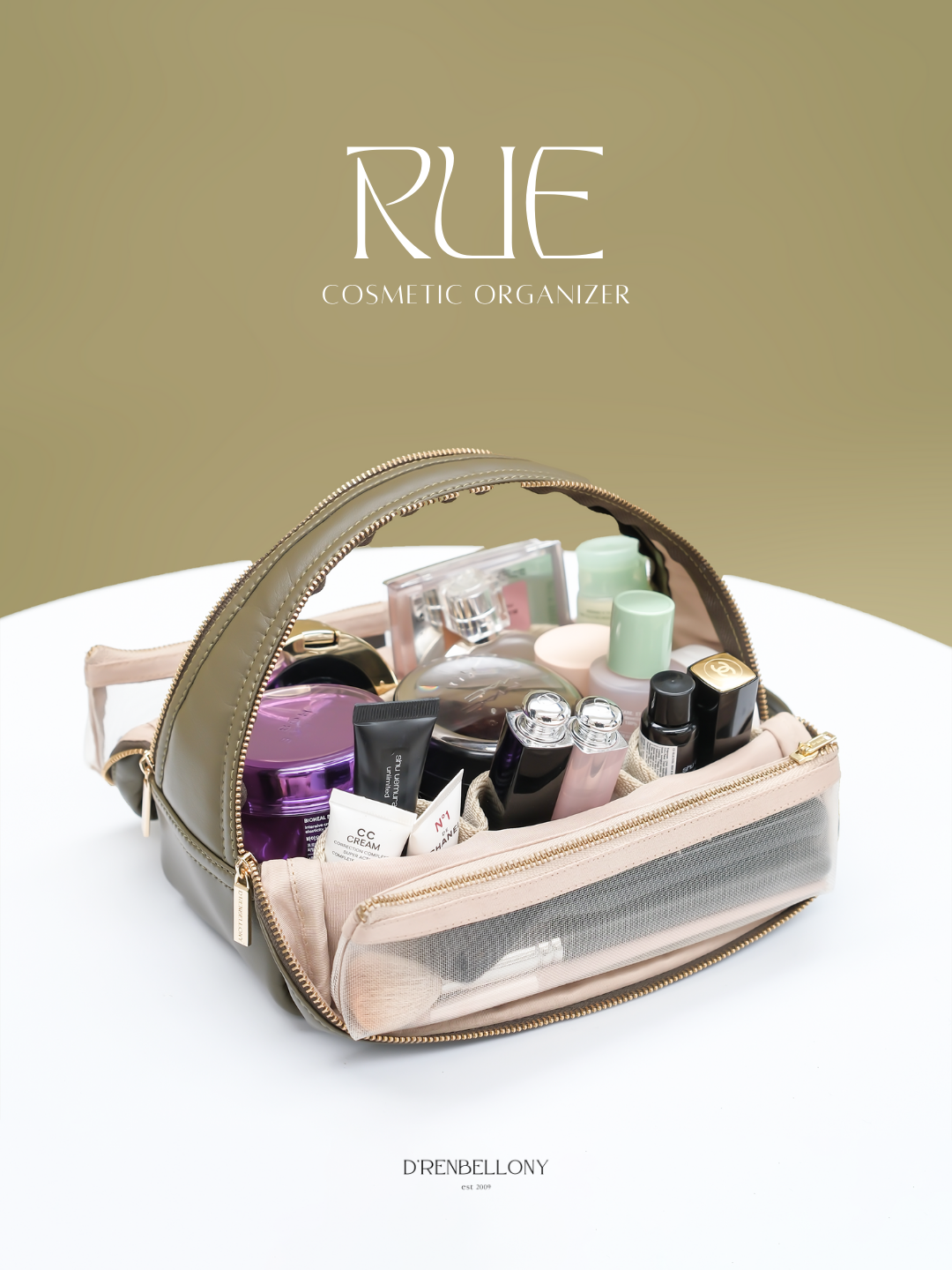 RUE Cosmetic Pouch Organizer