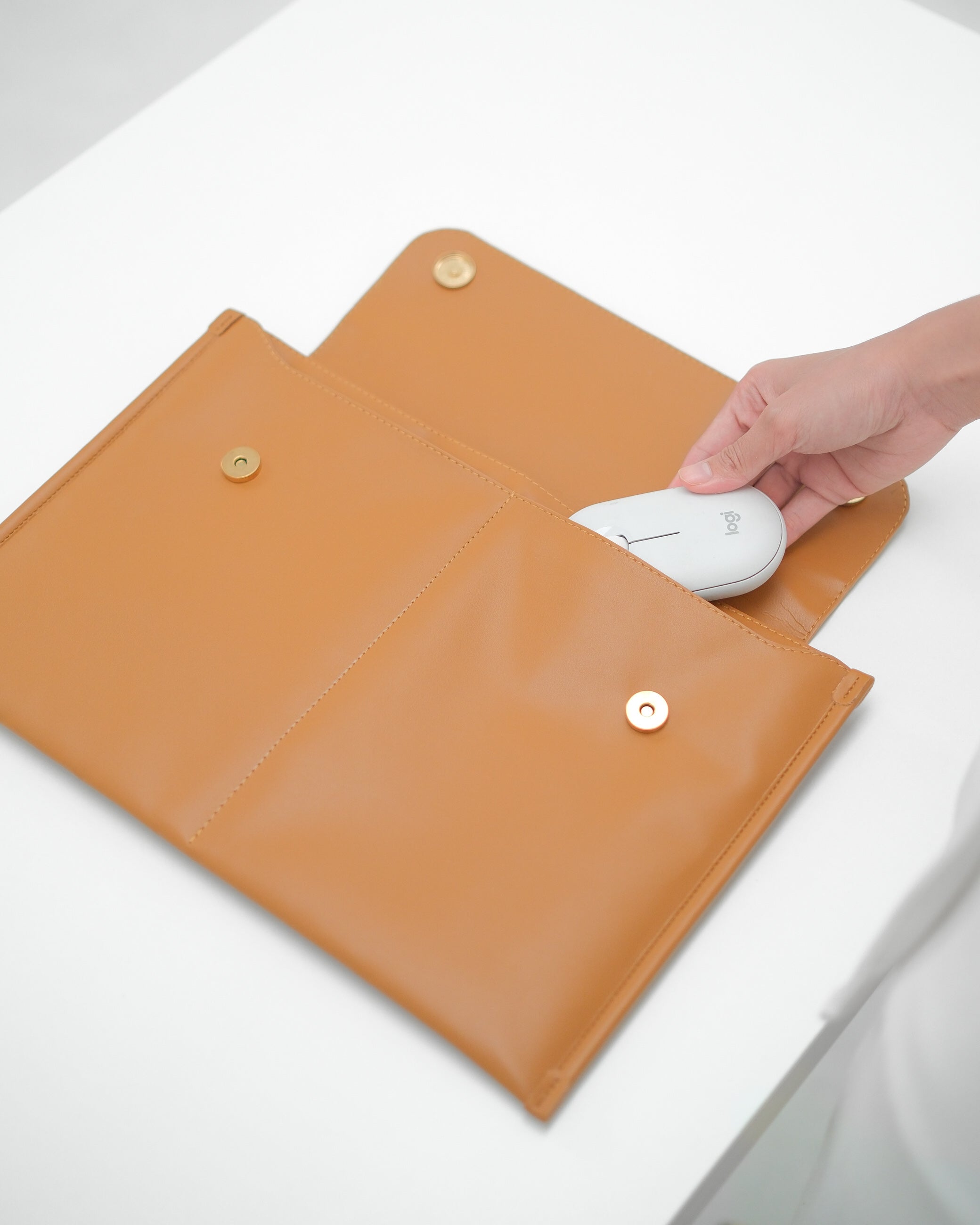 D’RENBELLONY - Tesla Laptop Case Tas Slim Laptop Tablet