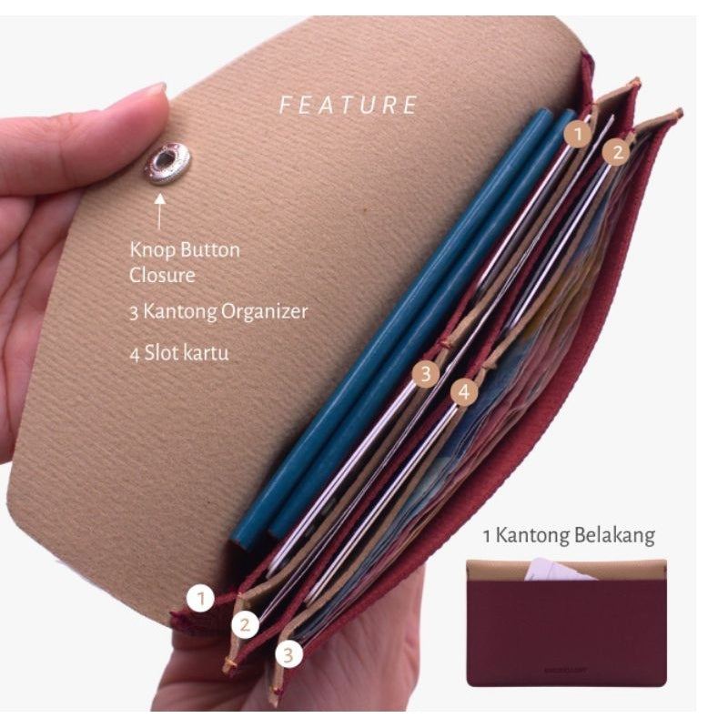 Dompet Wanita Dompet Traveling  AVERY DRENBELLONY