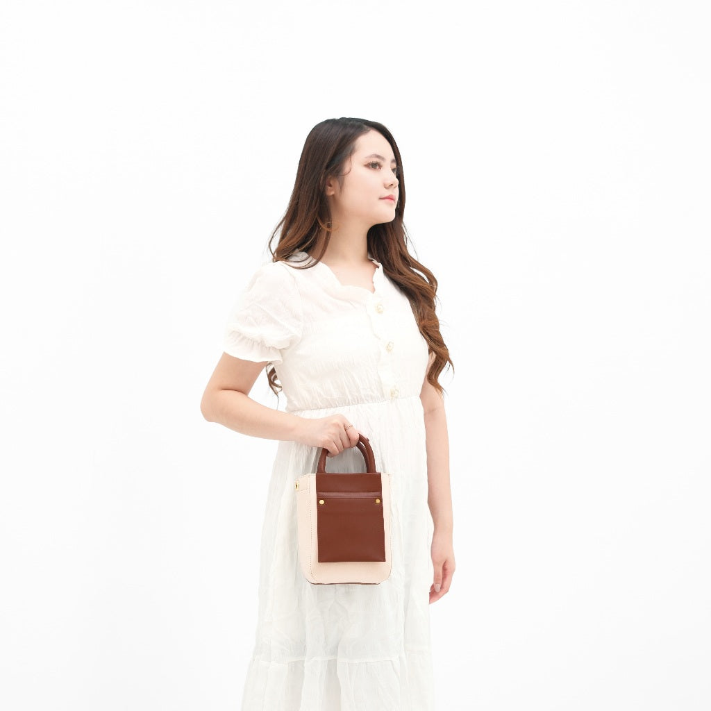 DREN X ZOEVE Libby Denim Bag - Tas Kecil Selempang Jeans Handphone Bag