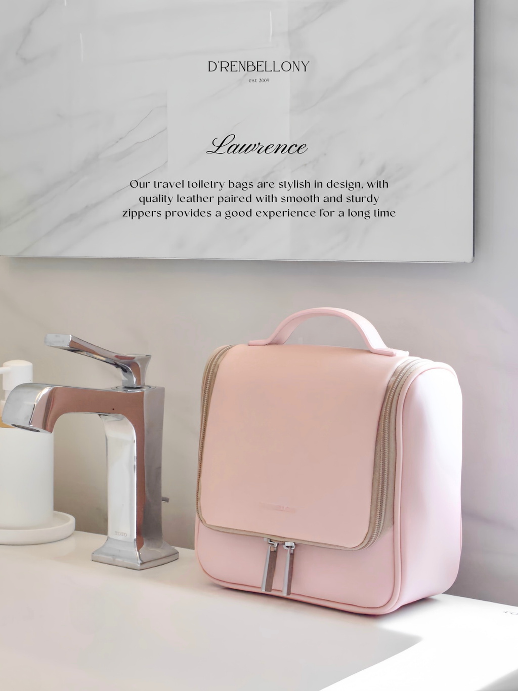 LAWRENCE Toiletries Organizer