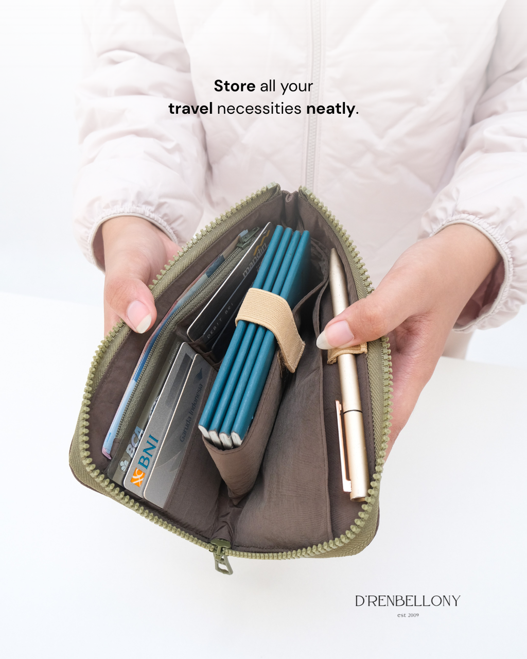 PORTA Puffy Passport Wallet