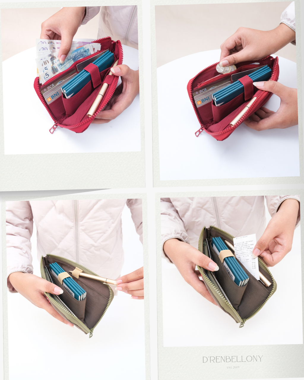 PORTA Puffy Passport Wallet