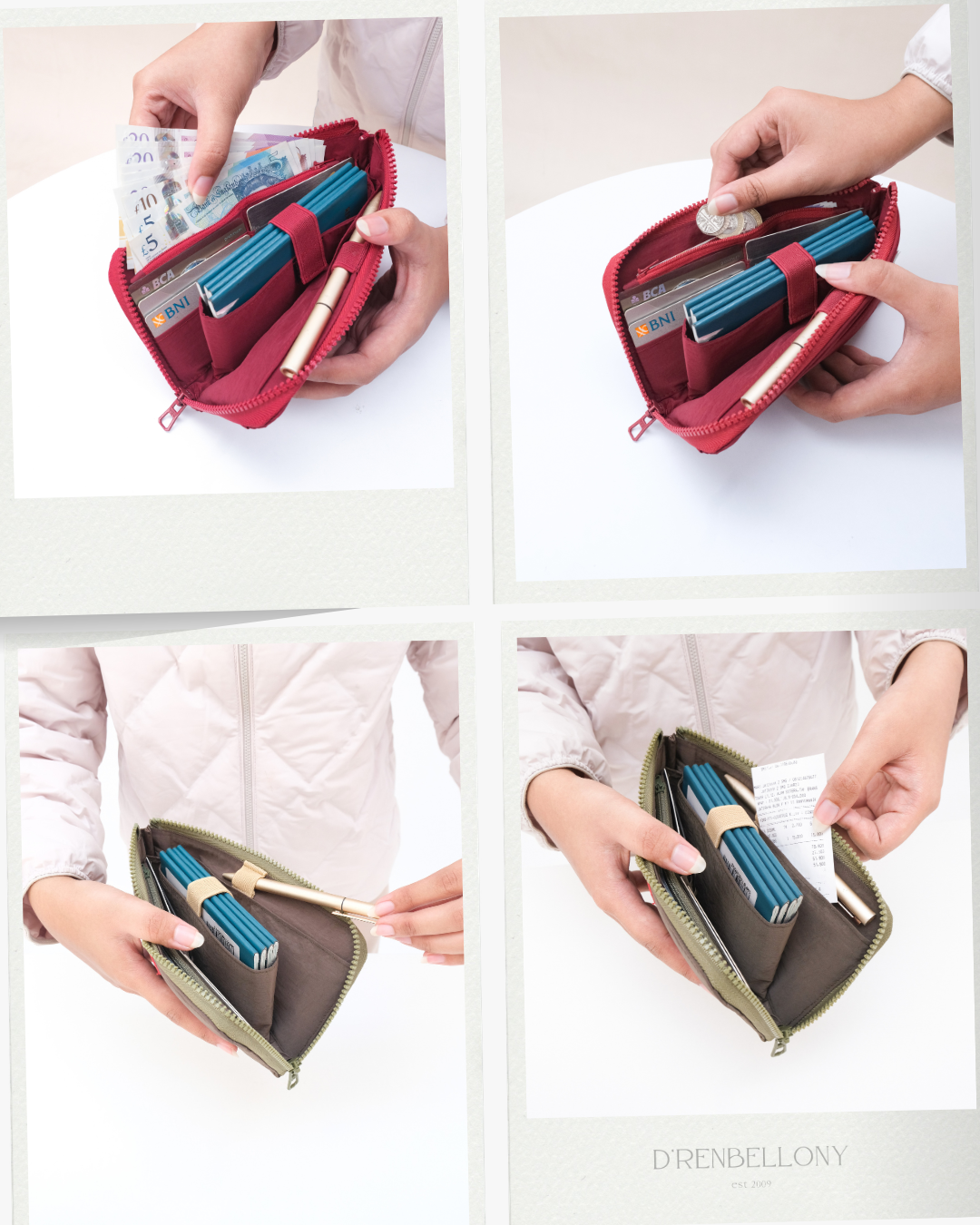 PORTA Puffy Passport Wallet