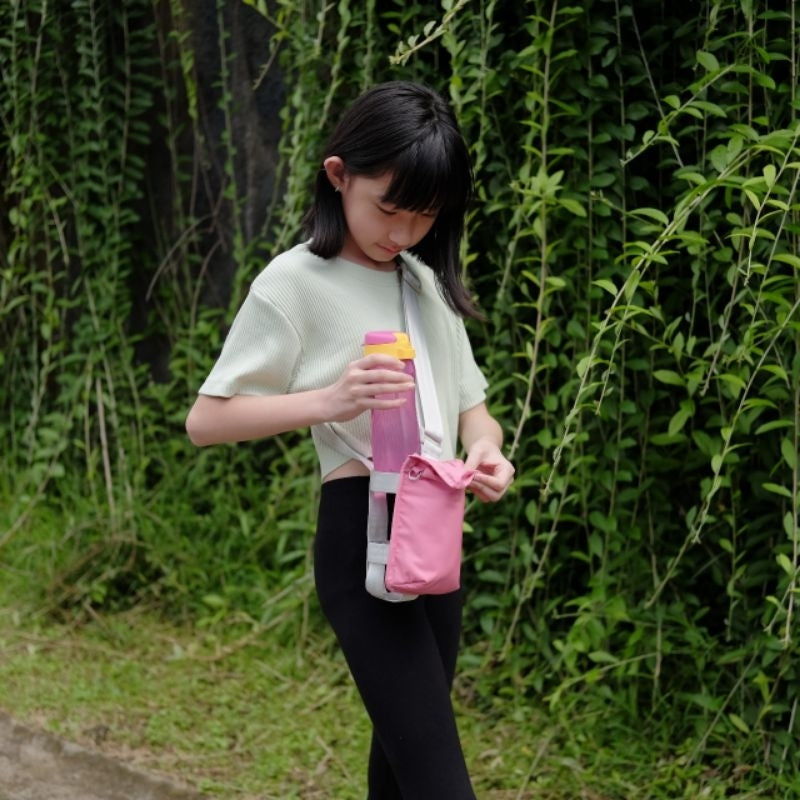 Tas Botol Minum Bag Water Bottle Holder Tas Olah Raga Jogging Gym Hash COLLIN - DRENBELLONY