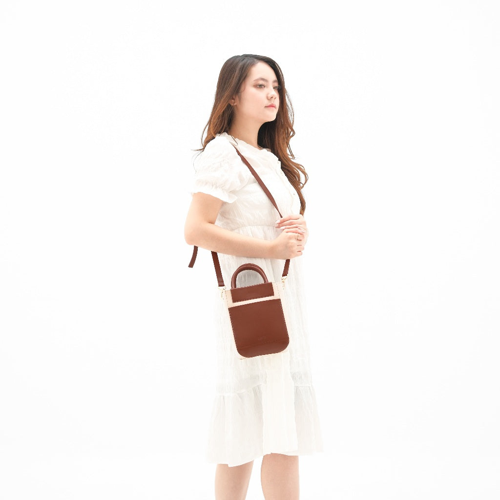 DREN X ZOEVE Libby Denim Bag - Tas Kecil Selempang Jeans Handphone Bag