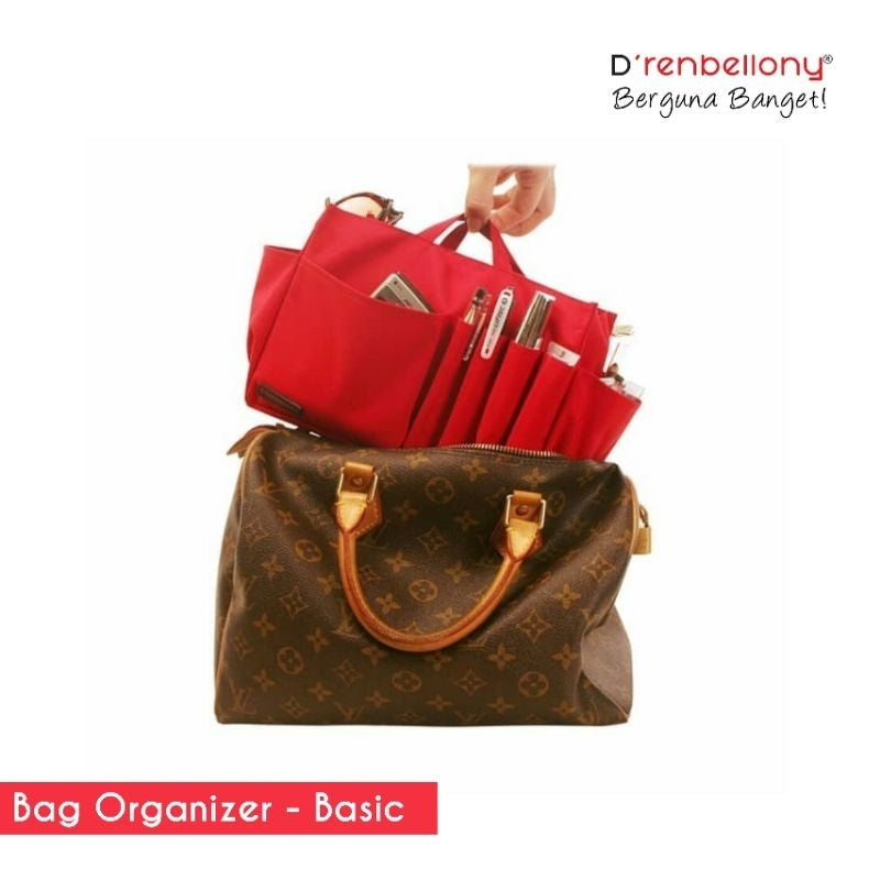D'renbellony Handbag Organizer Bag in Bag Tas Organizer