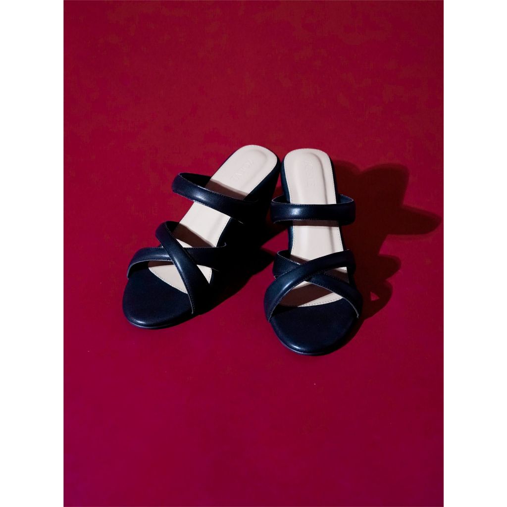ZOEVE X DREN - SORA Wedges 7cm Empuk Sandal Harian Kerja Pesta