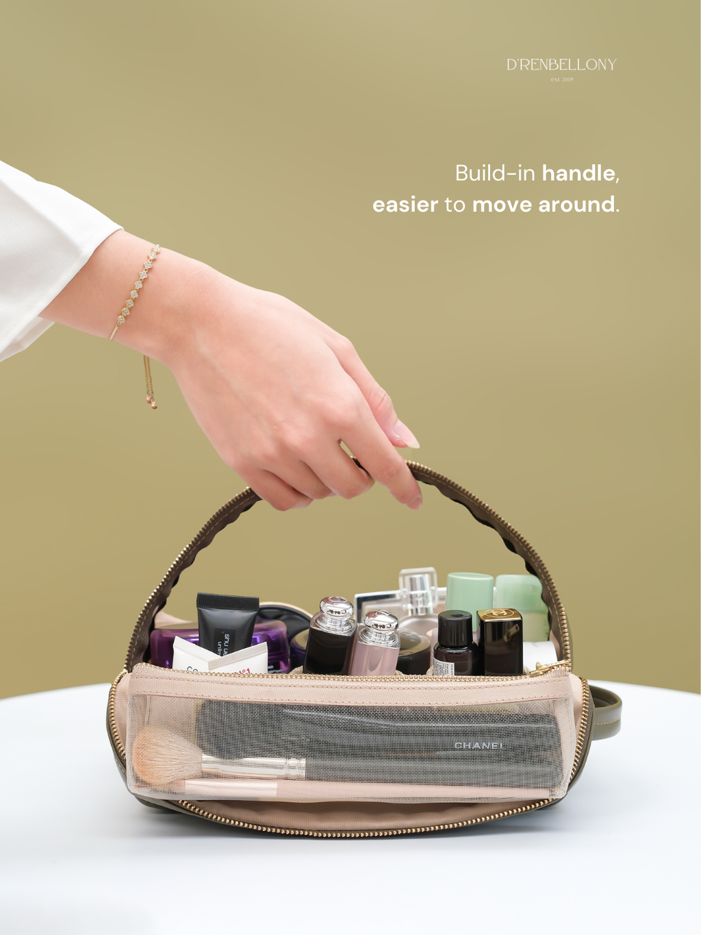 RUE Cosmetic Pouch Organizer