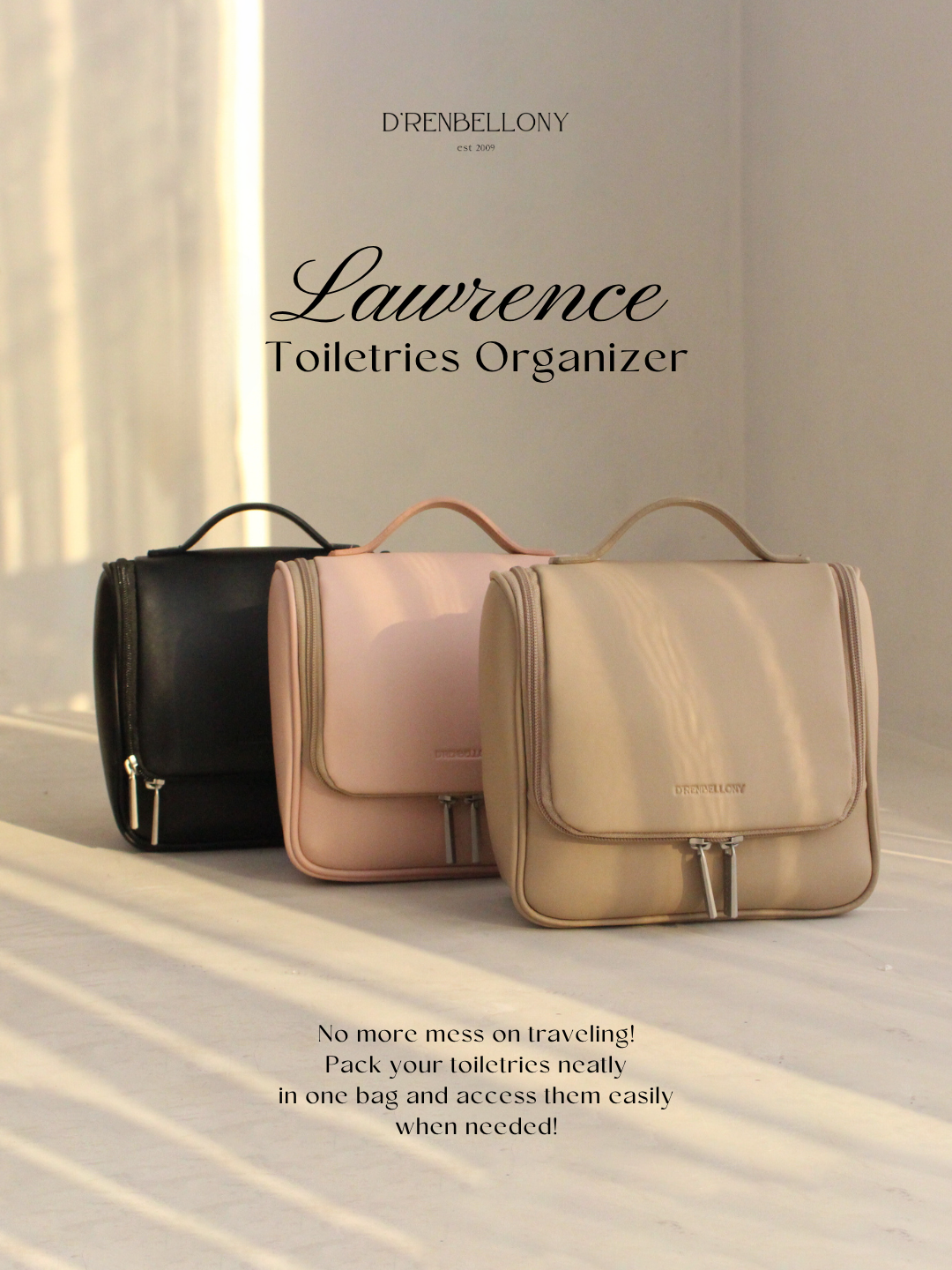 LAWRENCE Toiletries Organizer