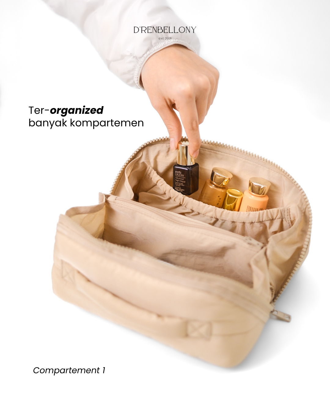 MASSON Puffy Cosmetic Organizer