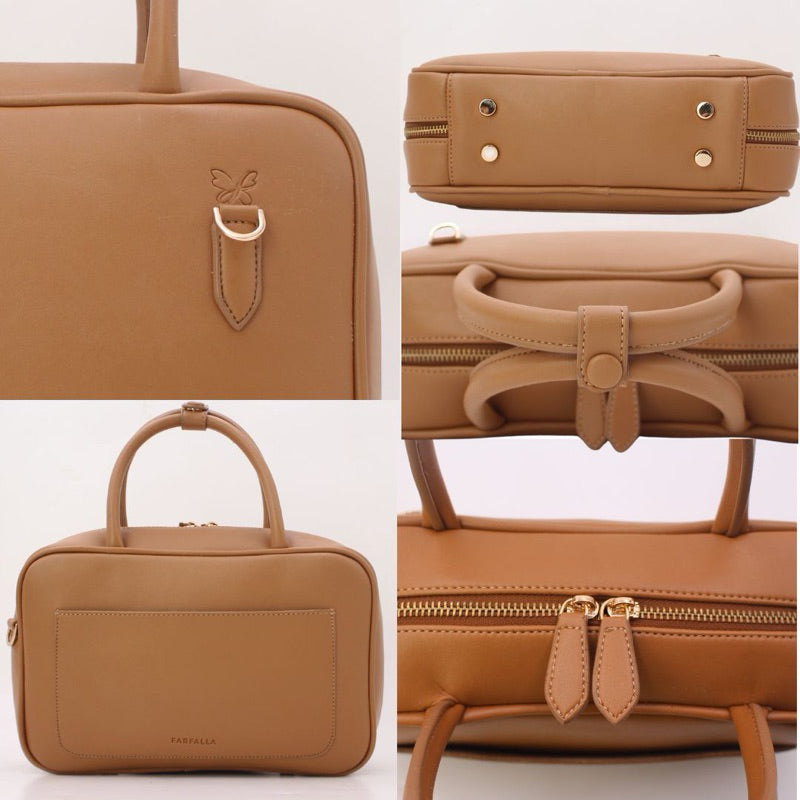 FARFALLA x DREN - MIREA HAlf Baguette Bag Tas Wanita kulit jinjing selempang