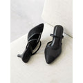 ZOEVE X DREN - IRIS heels 5cm Mules Mesh Sepatu Pesta Sandal Kerja Wanita