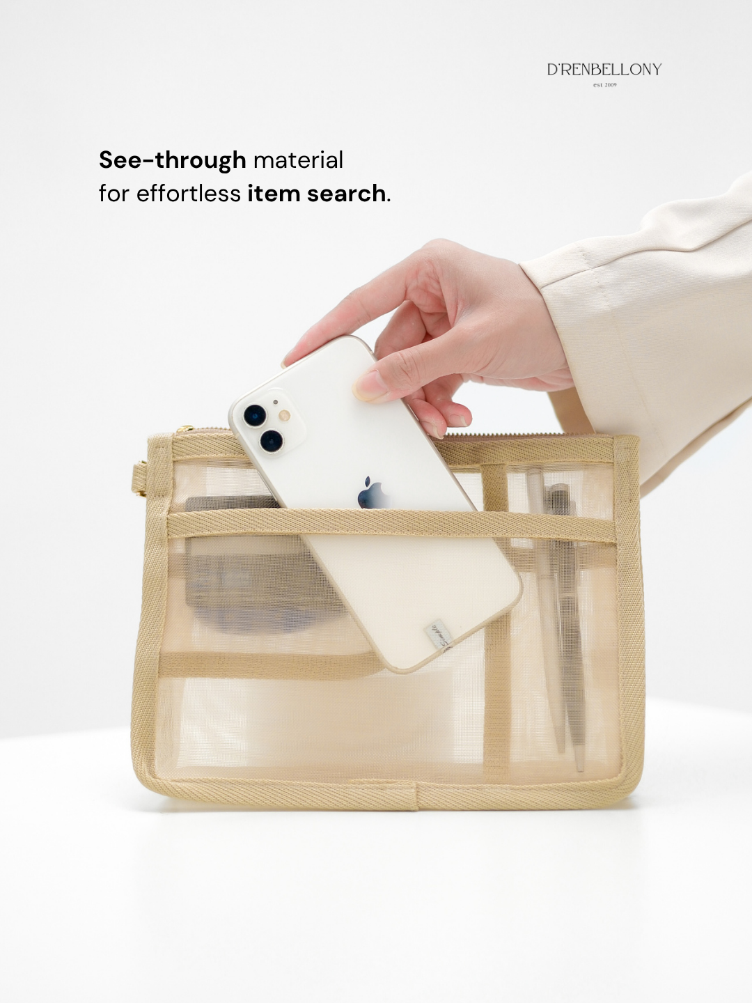 LUCA 4 in 1 Pouch Mesh Organizer