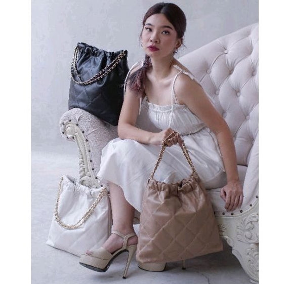 D'RENBELLONY Cheryl Bag Wanita Tas Bahu Wanita Medium Small