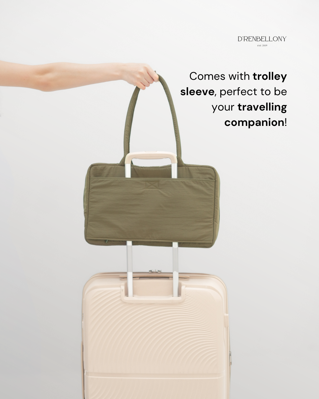 LUNA Baguette Puffy Shoulder Bag