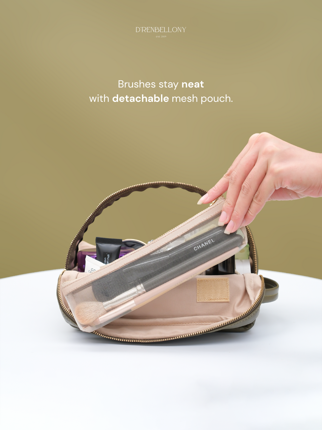 RUE Cosmetic Pouch Organizer