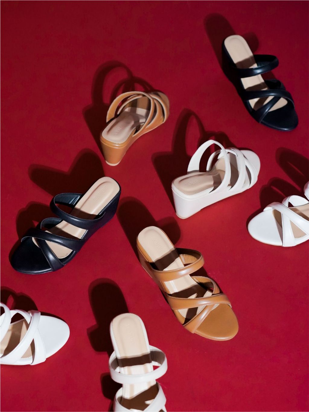 ZOEVE X DREN - SORA Wedges 7cm Empuk Sandal Harian Kerja Pesta