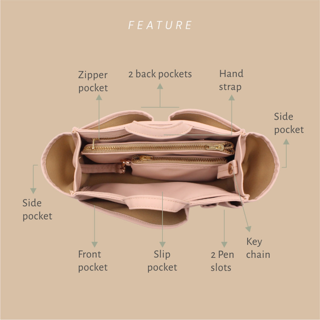 Bag Organizer Dalaman Tas RENATA Tas Organizer DRENBELLONY