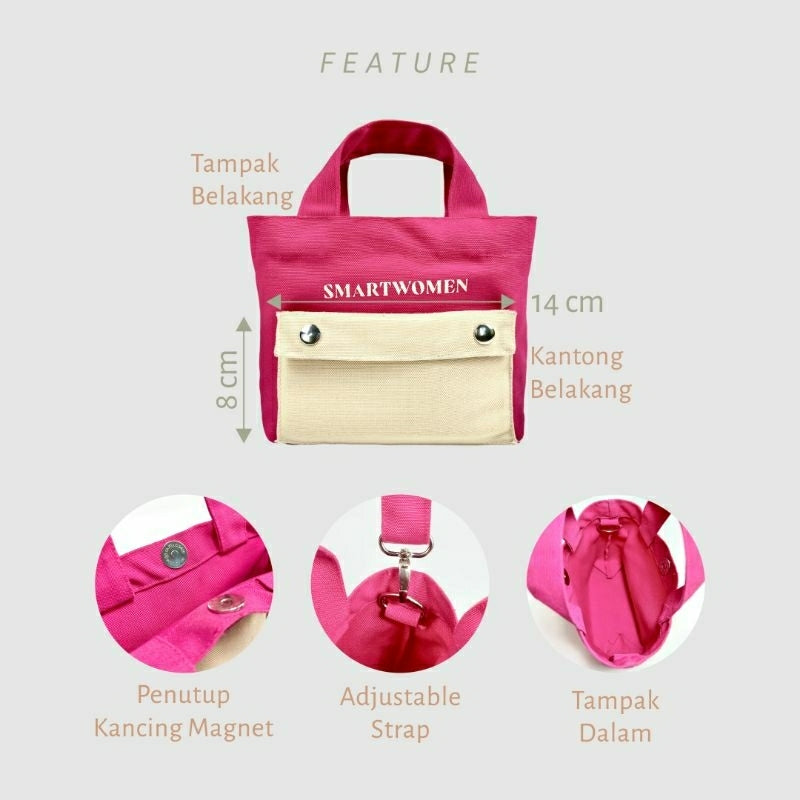 Smartwomen Bag Mini Tas Selempang Wanita