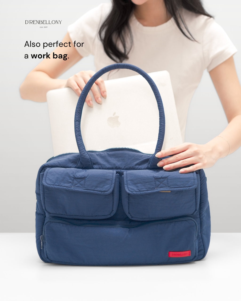 LUNA Baguette Puffy Shoulder Bag