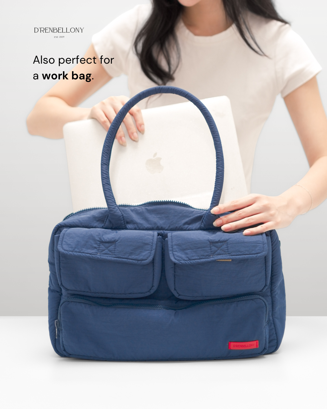 LUNA Baguette Puffy Shoulder Bag
