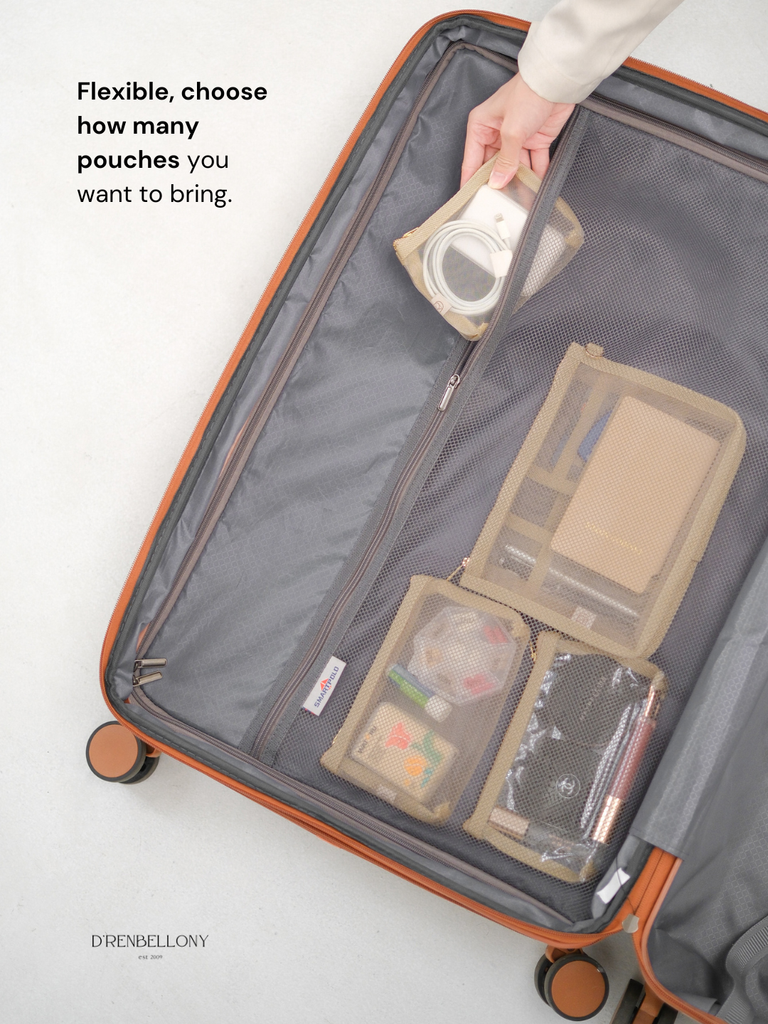 LUCA 4 in 1 Pouch Mesh Organizer