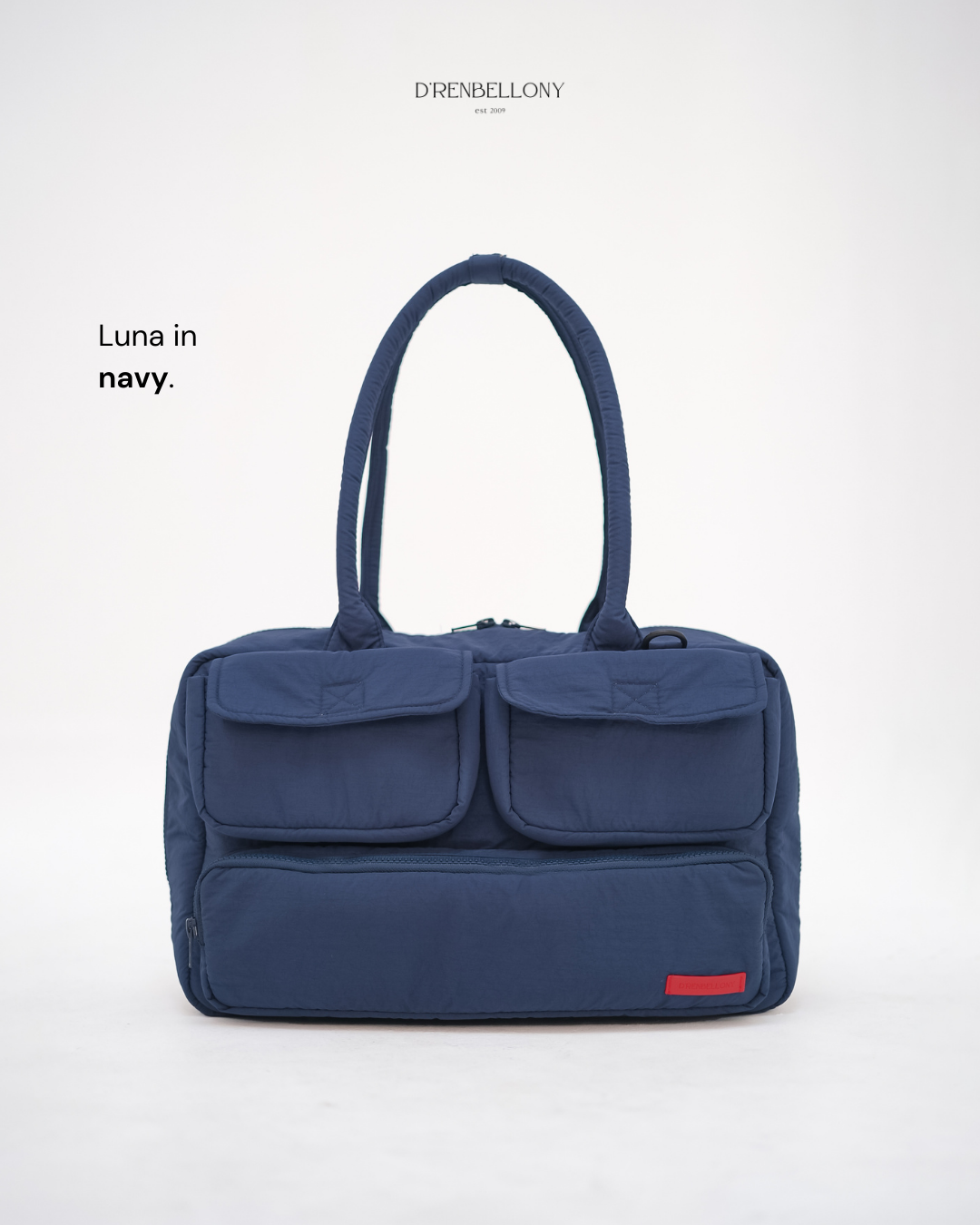 LUNA Baguette Puffy Shoulder Bag