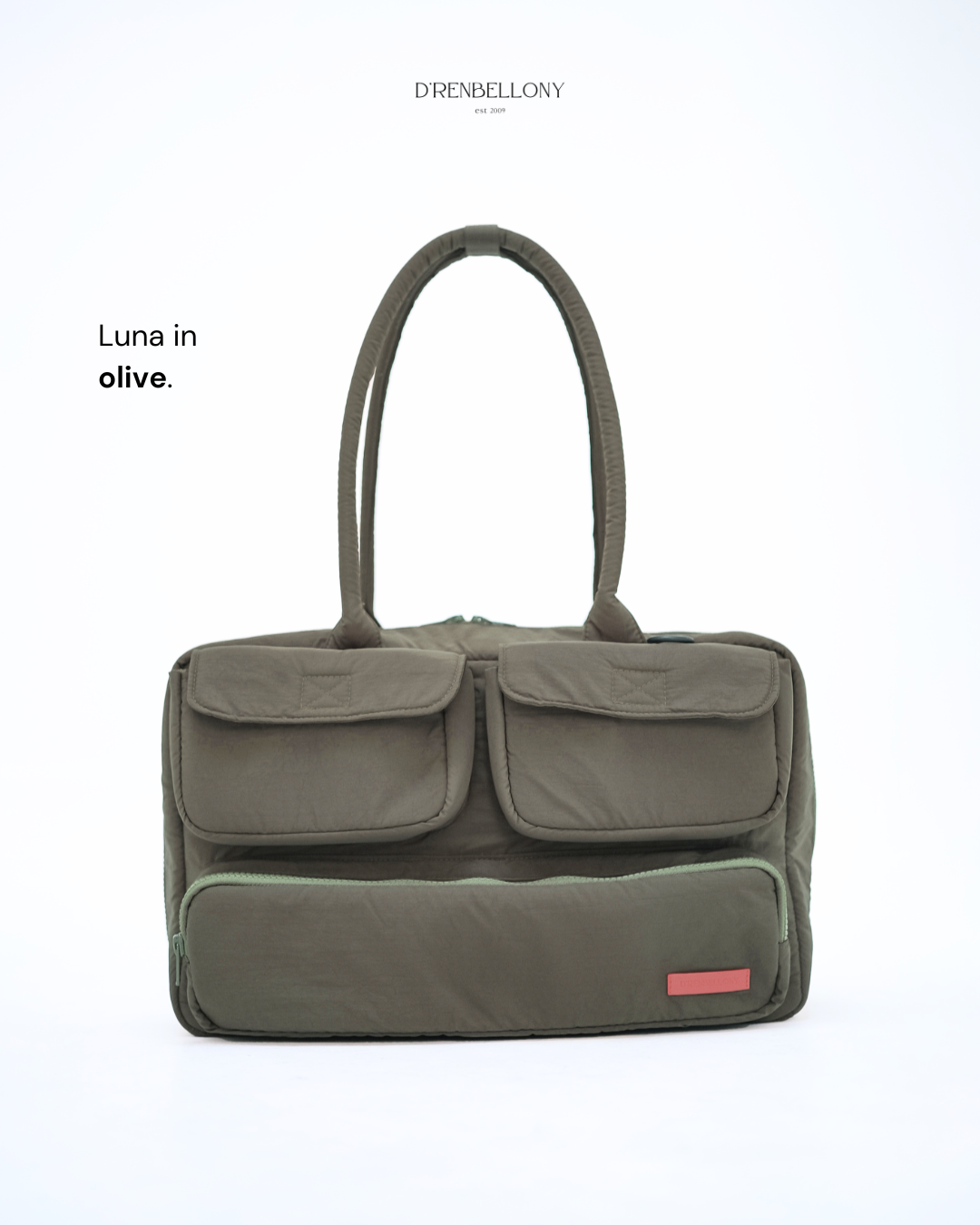 LUNA Baguette Puffy Shoulder Bag