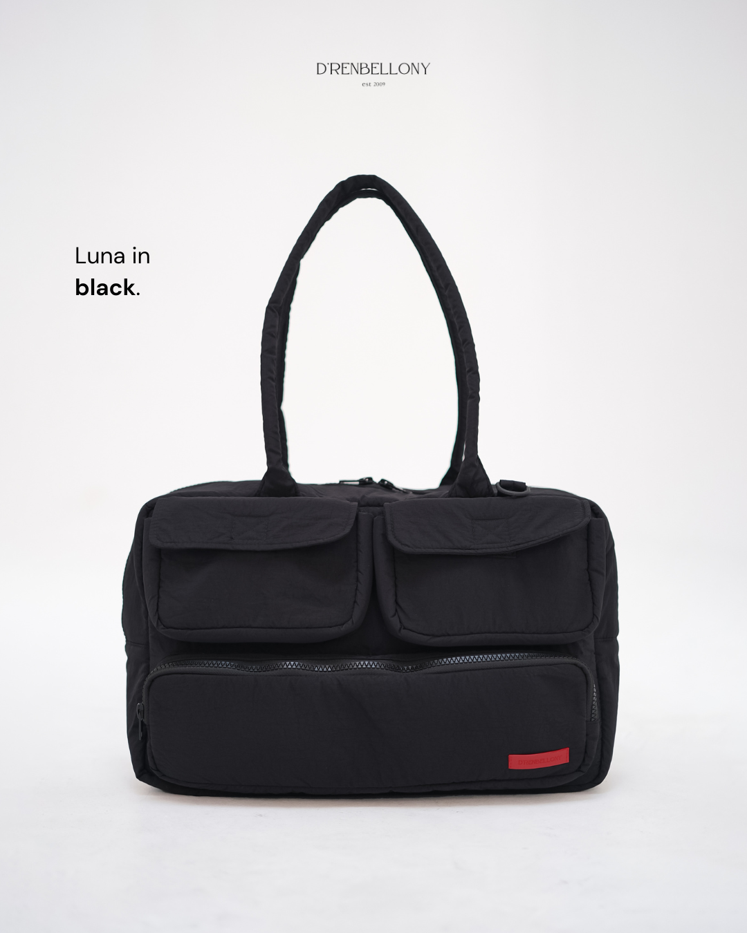 LUNA Baguette Puffy Shoulder Bag