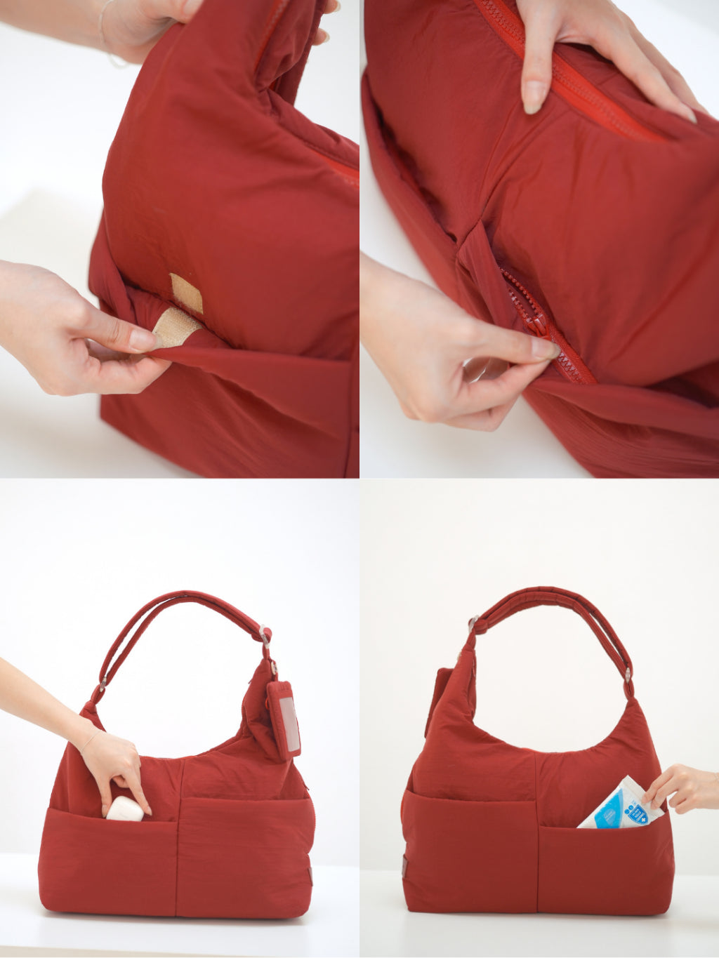NEXA Sling Bag Puffy Ringan Tas Traveling Selempang Wanita