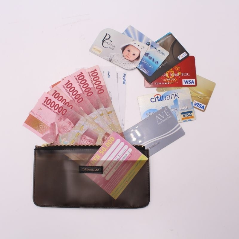 DRENBELLONY Aera Dompet Wanita Dompet Kartu Fashion Wanita