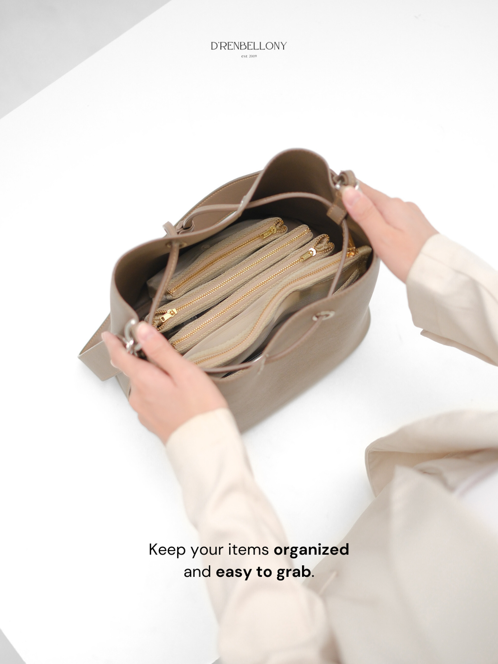LUCA 4 in 1 Pouch Mesh Organizer