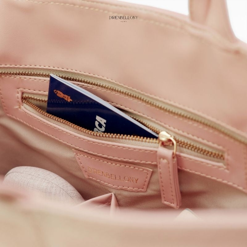 Tas Kerja Kulit Wanita Tas Laptop Selempang Traveling Sling Bag JOLYN DRENBELLONY