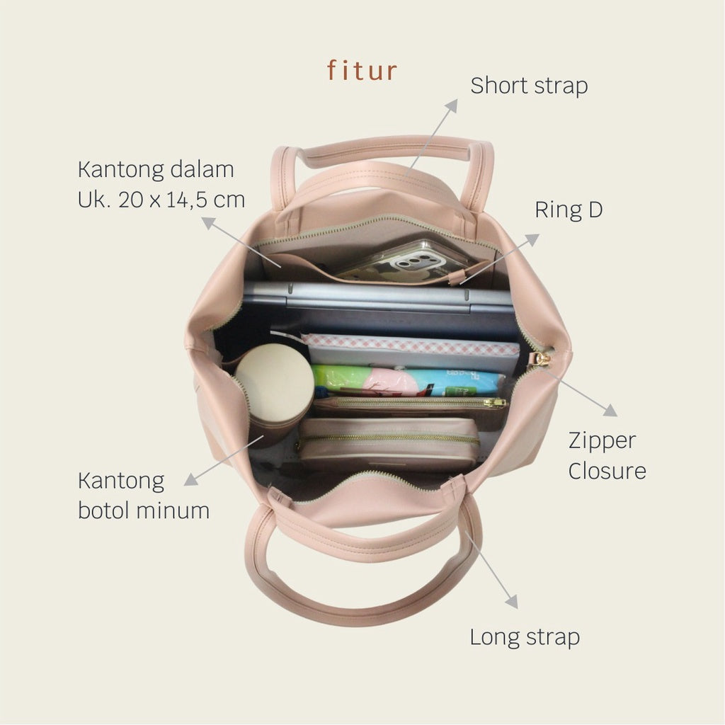 D'renbellony VALERIE Tote Bag Tas Kerja Wanita