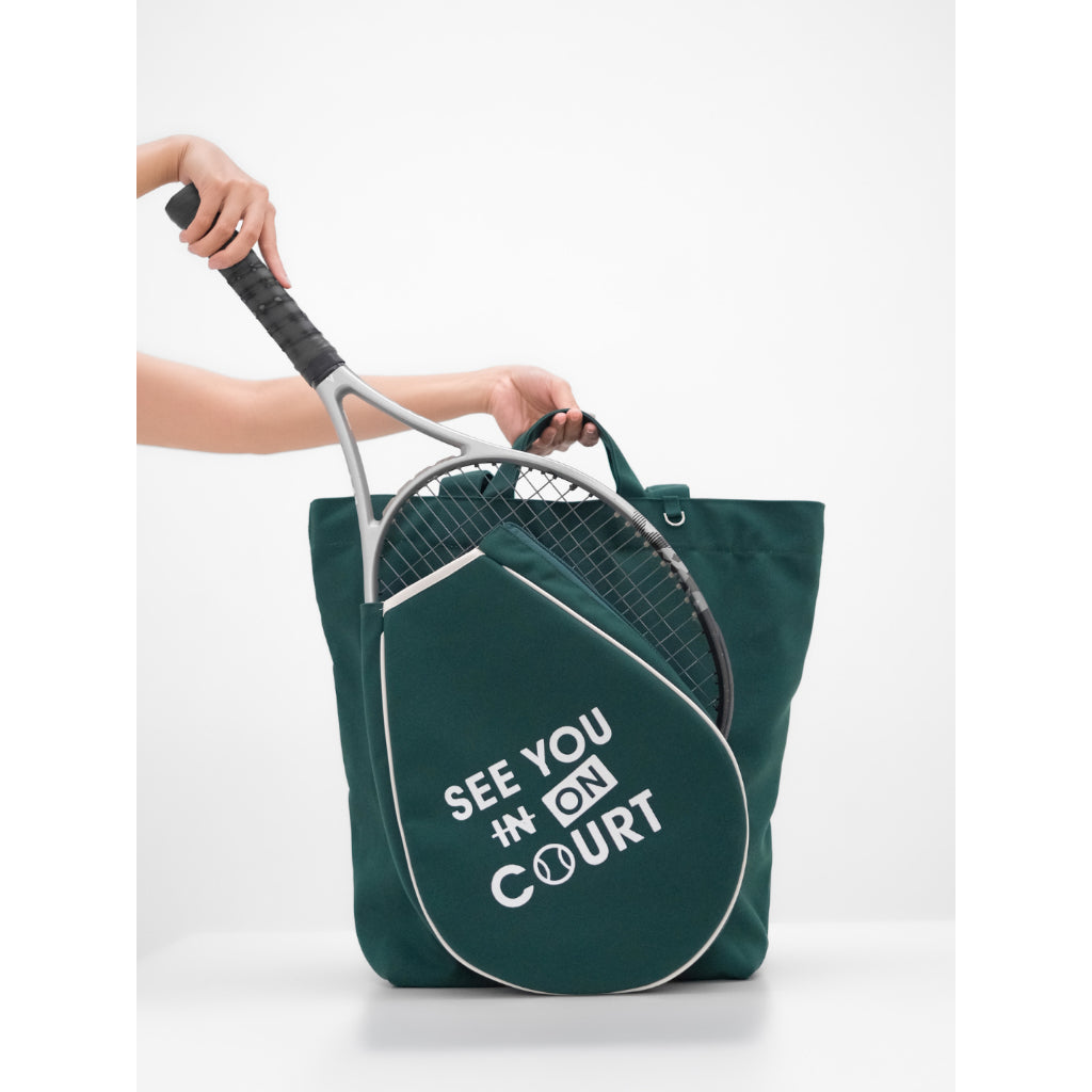 D'RENBELLONY - ACE Tennis Tote Bag Kanvas Tas Olahraga
