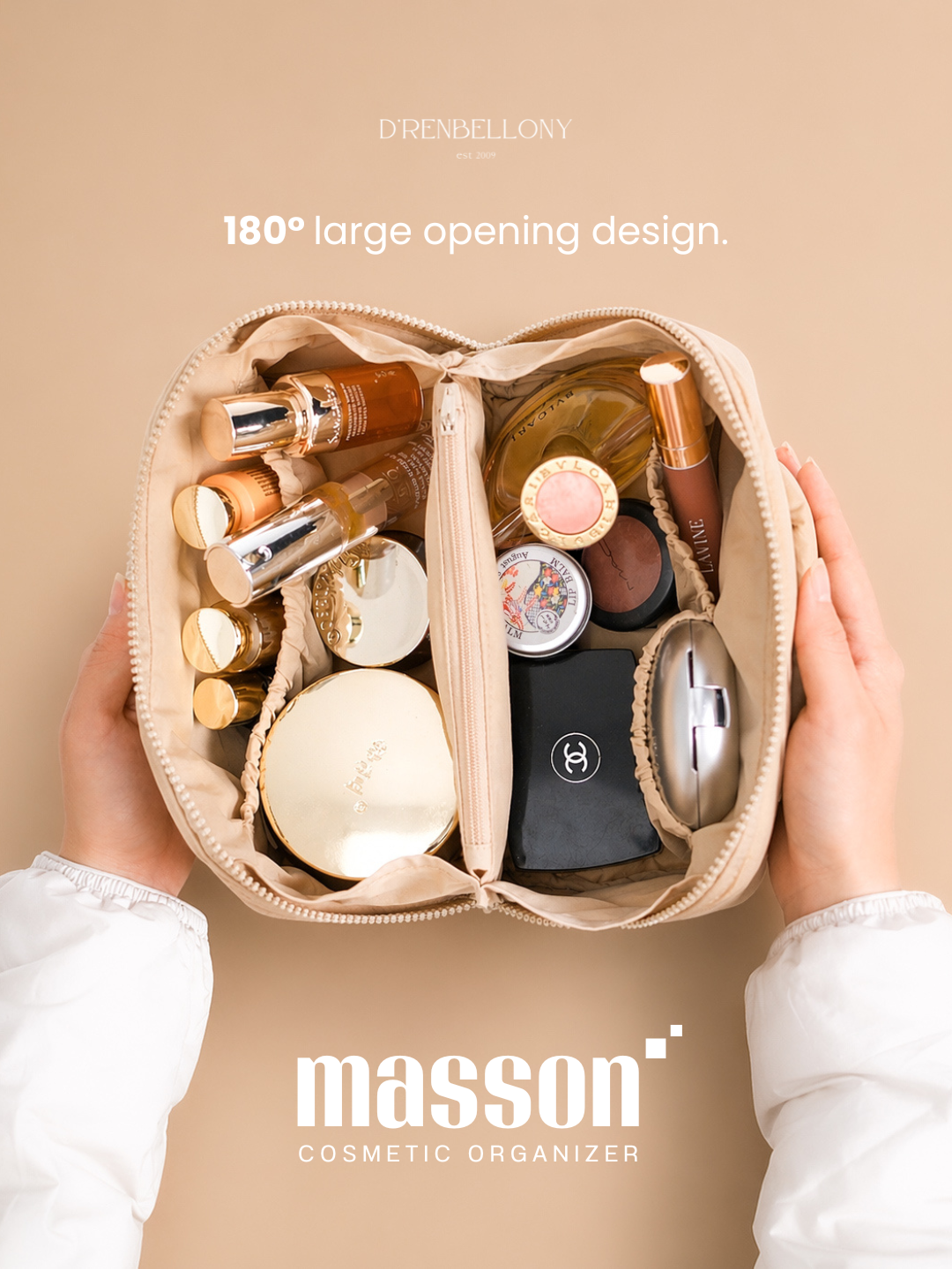 MASSON Puffy Cosmetic Organizer