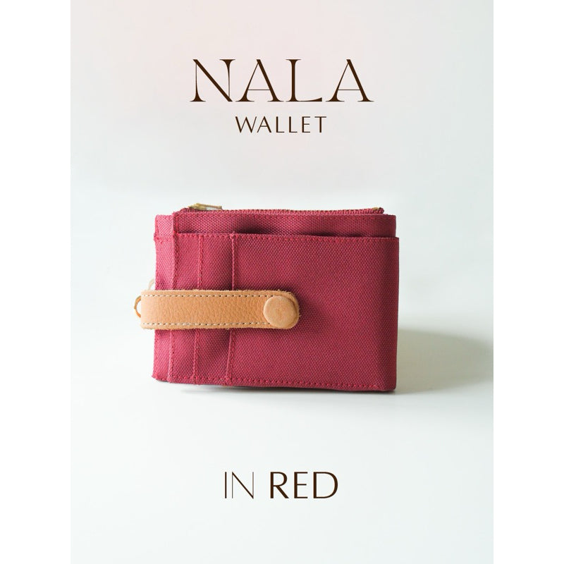 DRENBELLONY NALA Emery Dompet wanita lipat Lanyard
