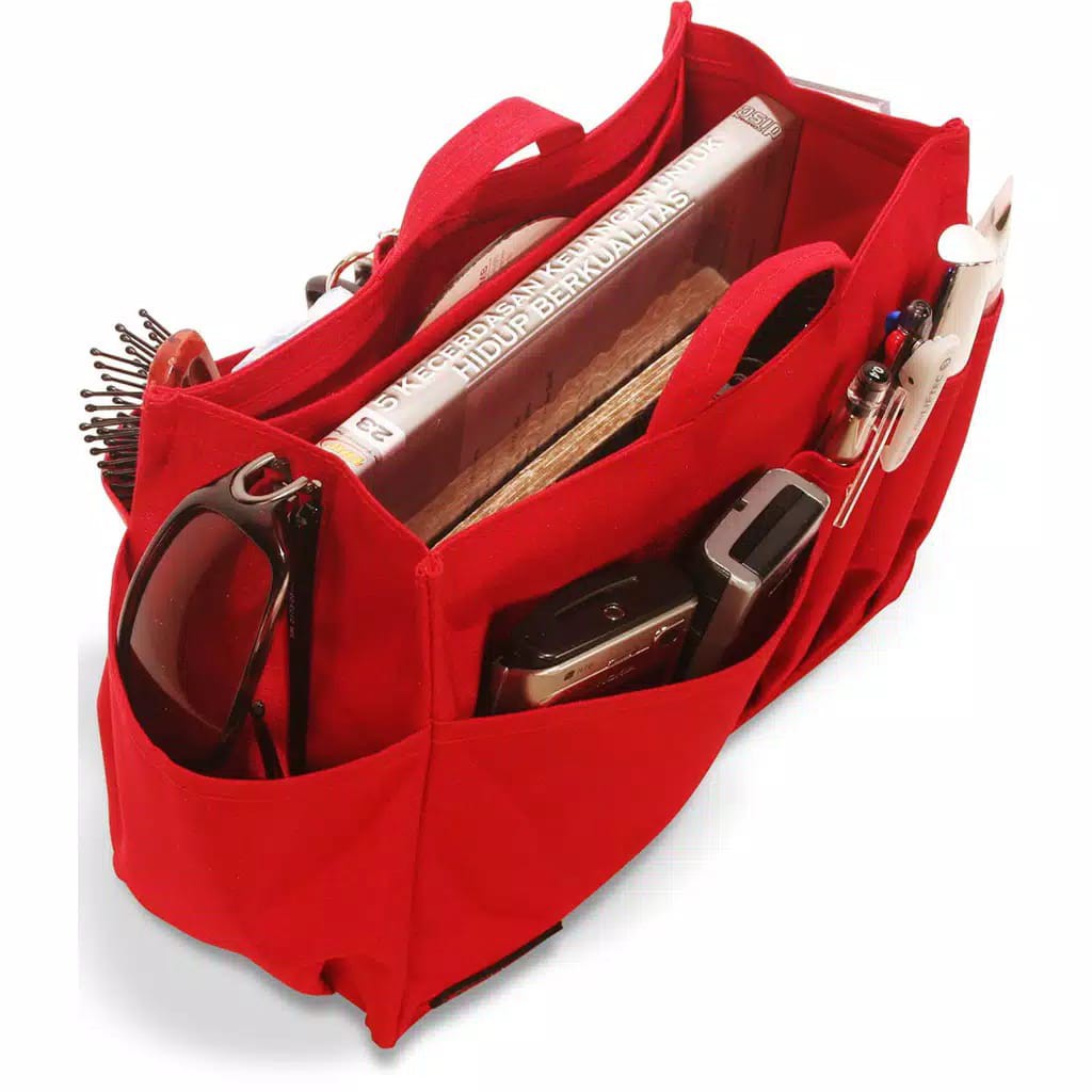 D'renbellony Handbag Organizer Bag in Bag Tas Organizer