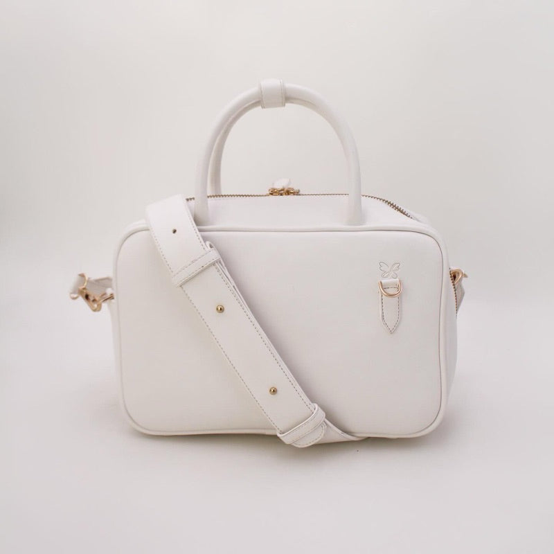 FARFALLA x DREN - MIREA HAlf Baguette Bag Tas Wanita kulit jinjing selempang