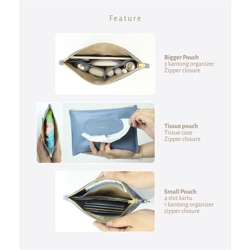 ANDREA MULTIPOUCH SERBAGUNA POUCH