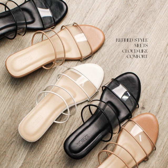 ZOEVE x DREN Sandal Wedges Wanita CLAIRE 5cm