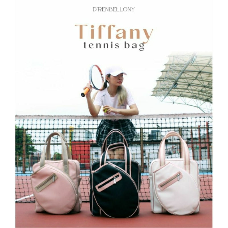 DRENBELLONY Tiffany Bag Tennis Bag Tas Olahraga Tas Tenis Fashion Wanita Tas Wanita